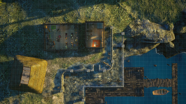 RPGScenery - Medieval Port Scene