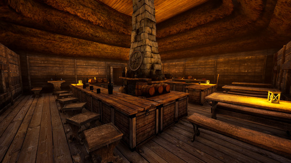 RPGScenery - Medieval Port Scene