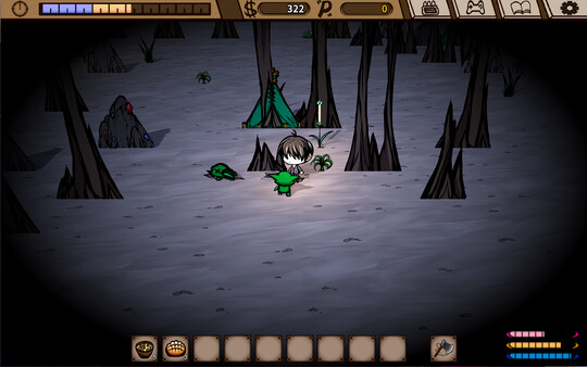 Screenshot of Elf Sex Farm gameplay showing in-action mechanics