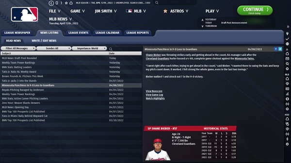 Out of the Park Baseball 23 screenshot