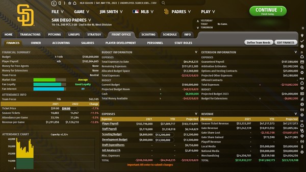 Out of the Park Baseball 23 screenshot