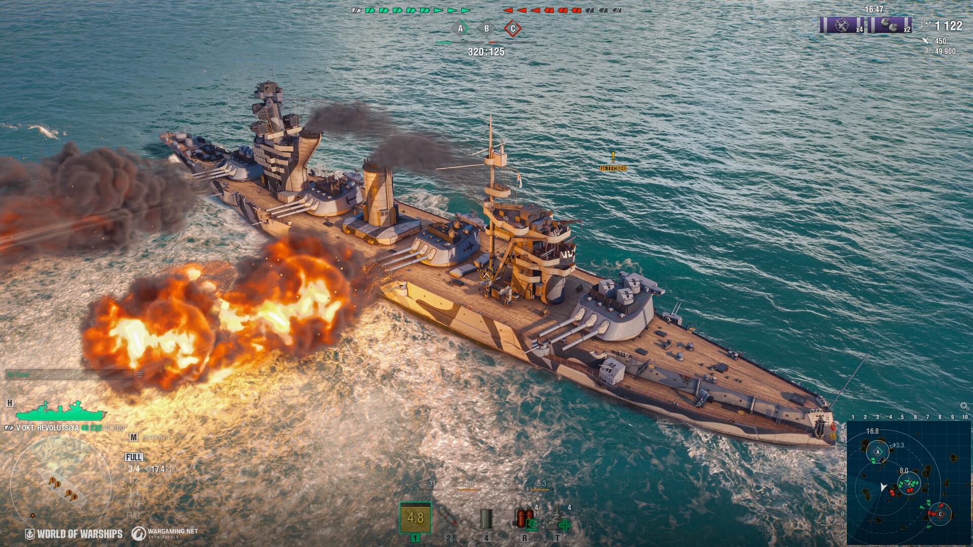 #6. World of Warships — Oktyabrskaya Revolutsiya Pack (Steam) By: Wargaming Group Limited