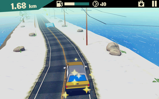 Screenshot z Seaside Driving