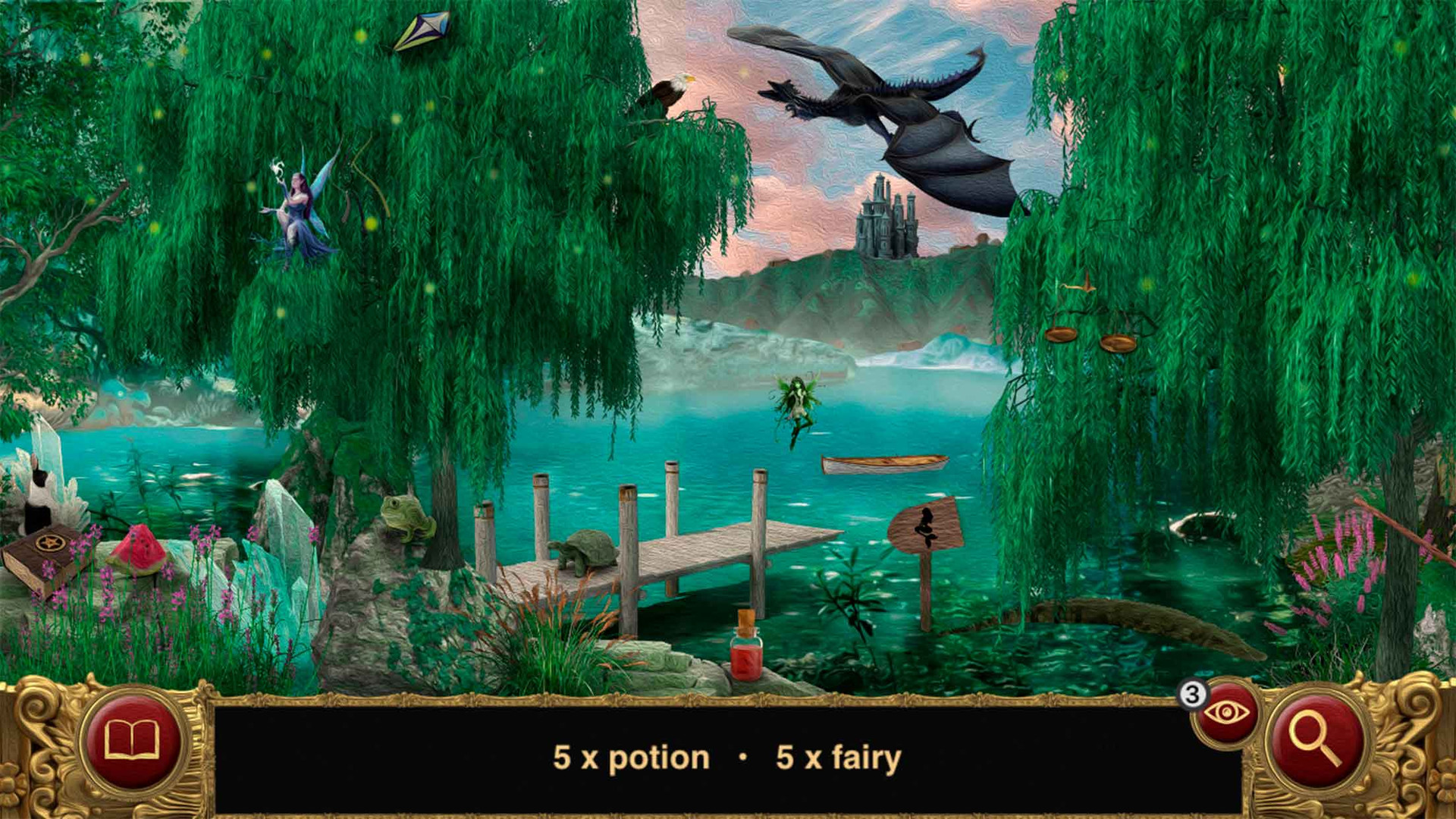 Hidden Objects - Sleeping Beauty - Puzzle Fairy Tales screenshot #3