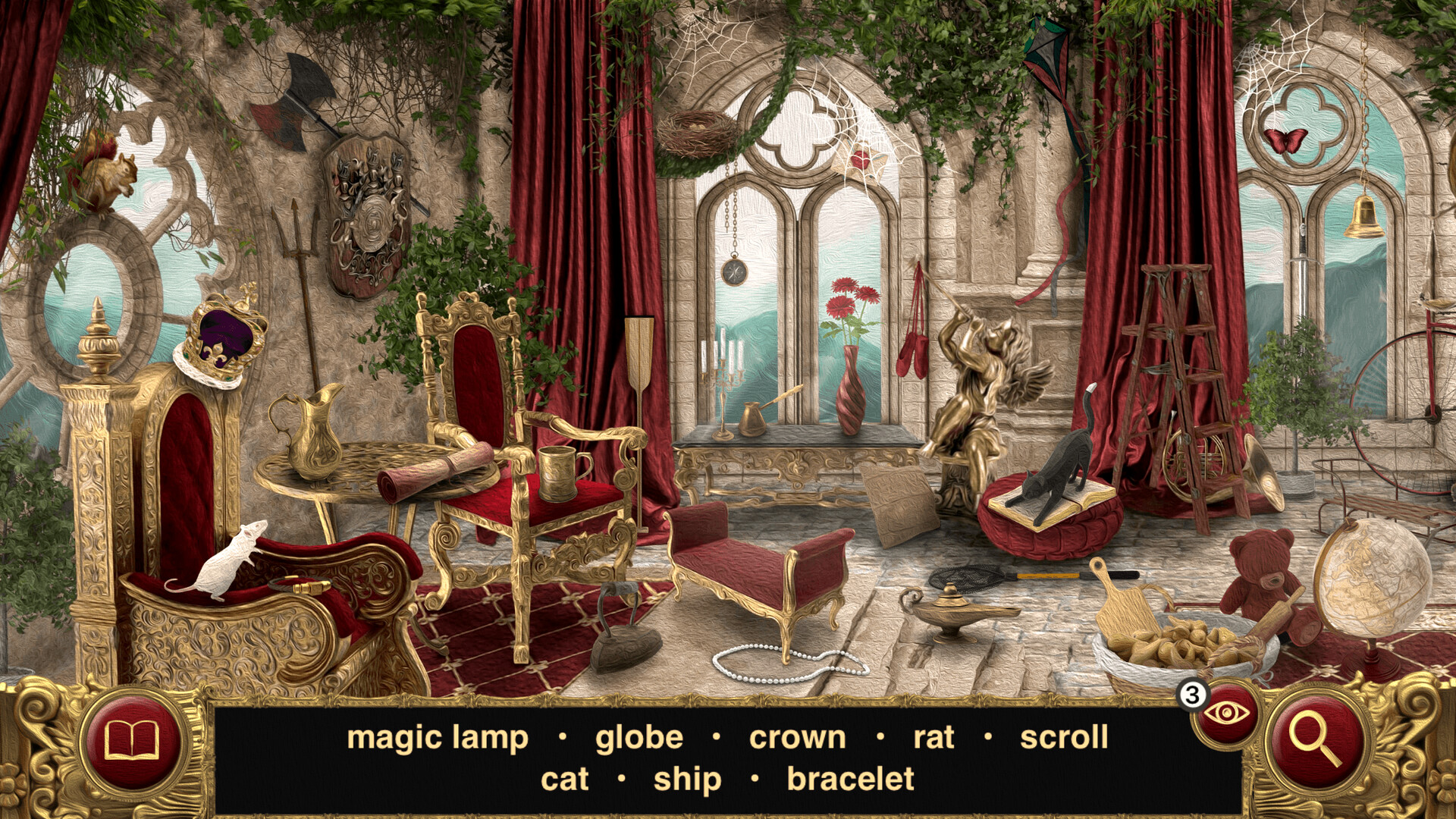 Hidden Objects - Sleeping Beauty - Puzzle Fairy Tales screenshot #4