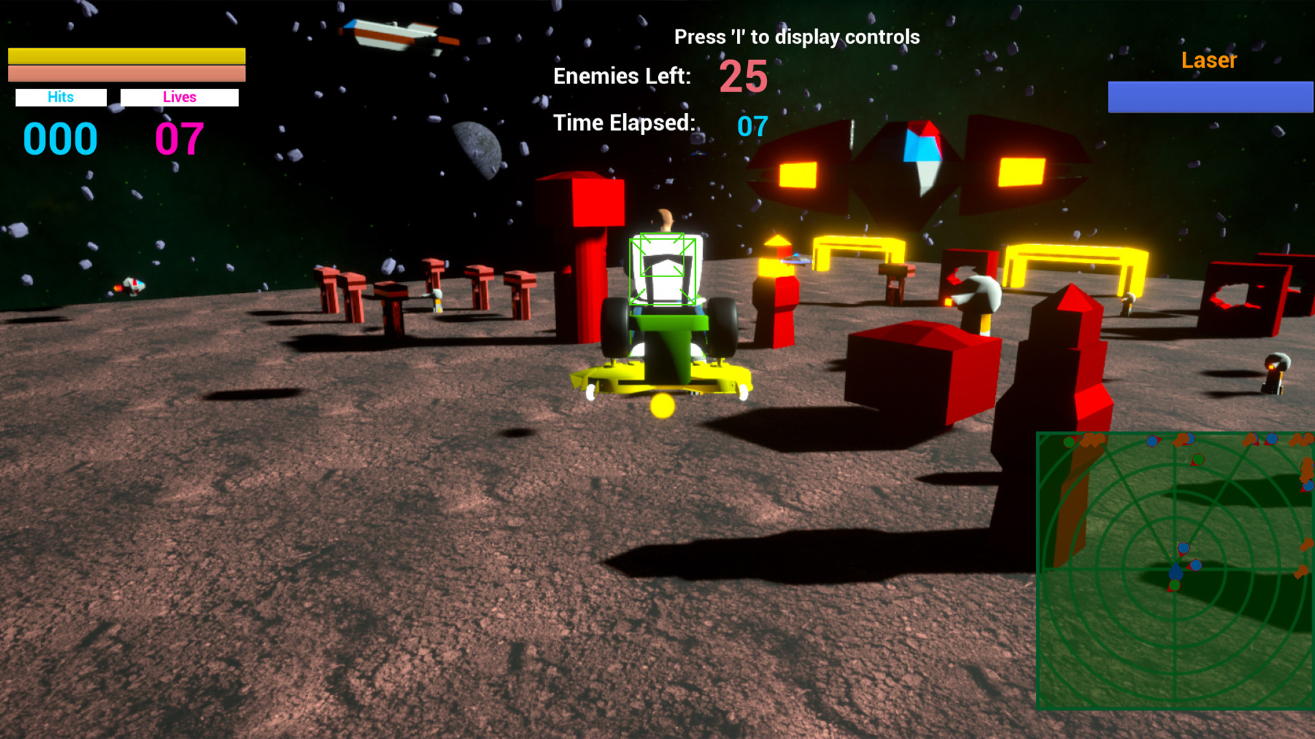 Lawnmower Game: Space Fight screenshot #6