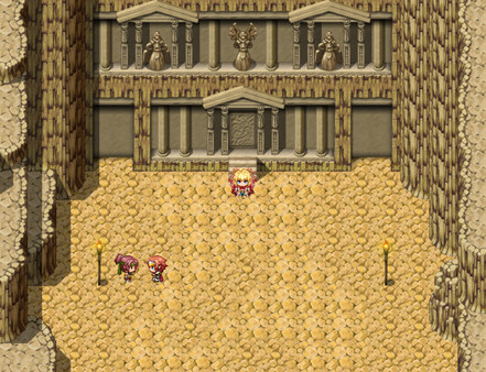 Screenshot z Sandfall