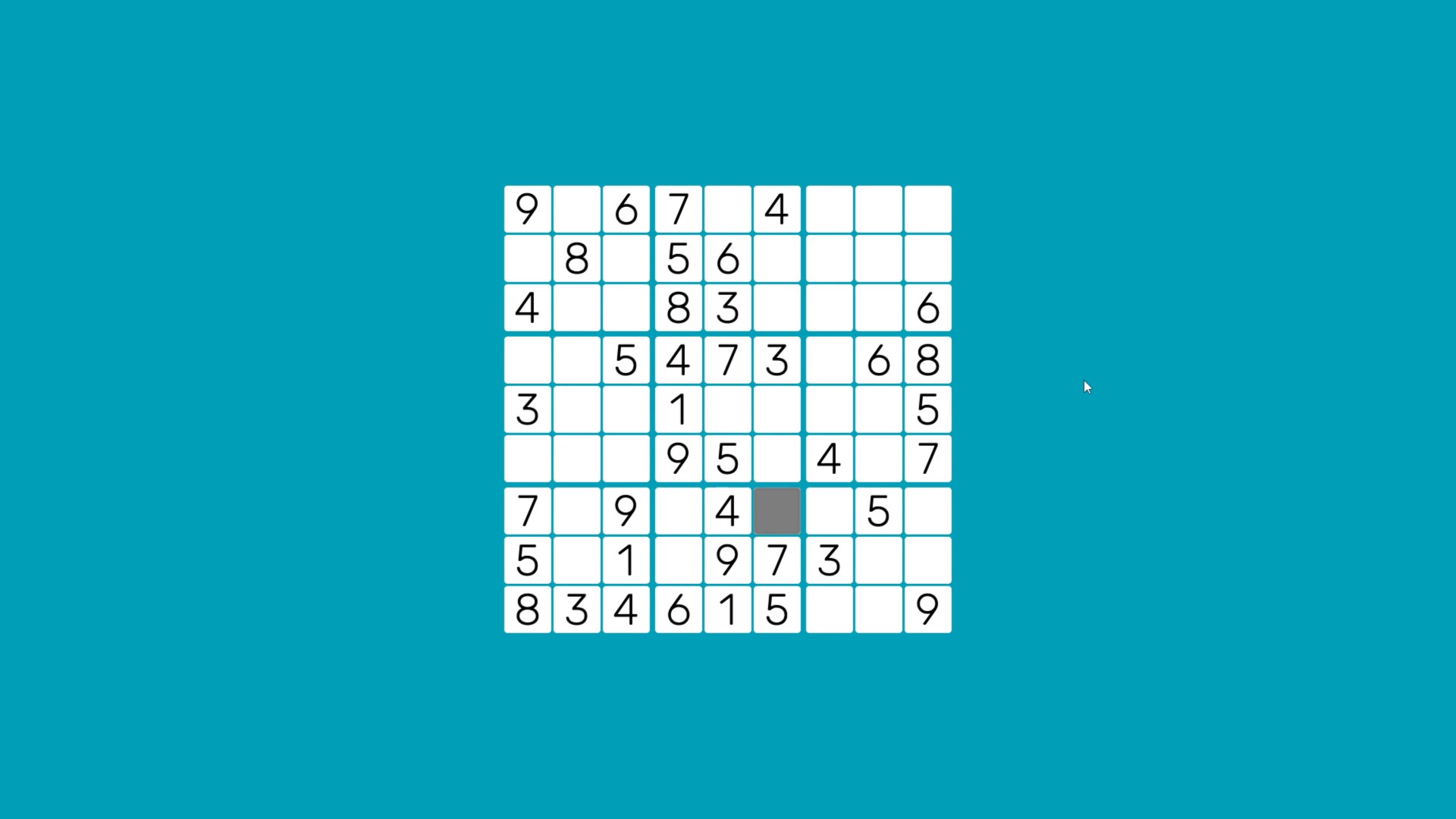 #4. Sudoku Minimalist Infinite (Steam) 由: Espectro Studios
