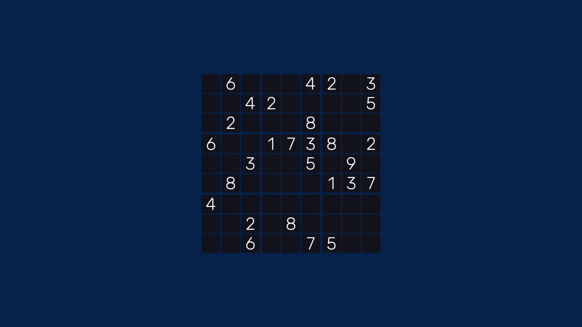 Sudoku Minimalist Infinite