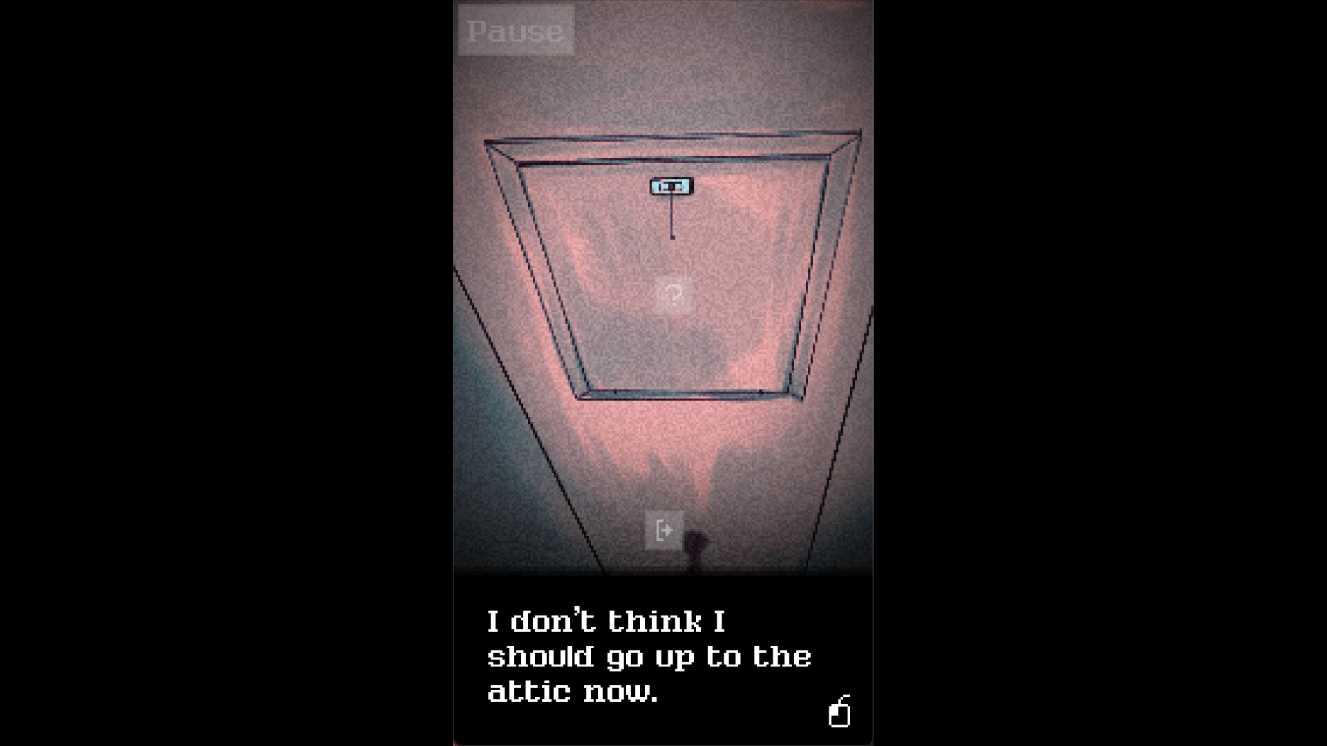 Looking Up I See Only A Ceiling