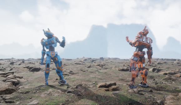 Screenshot z Robo pocket: 3d fighter with rollback Screenshot z Robo pocket: 3d fighter with rollback