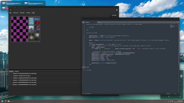Infinite Widgets Screenshot