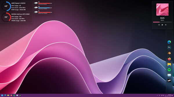 Infinite Widgets Screenshot