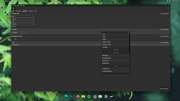 Screenshot z Infinite Widgets Screenshot z Infinite Widgets