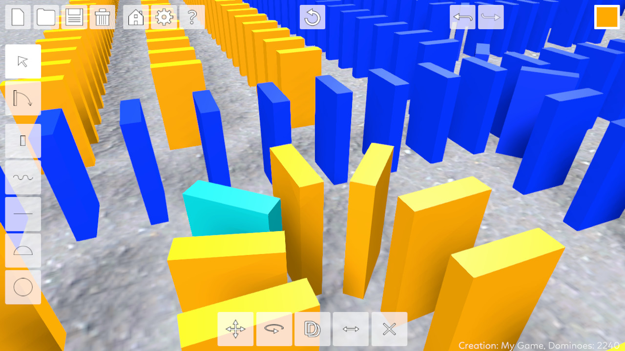 #1. Domino Effect: Build and Topple (Steam) 由: nilio