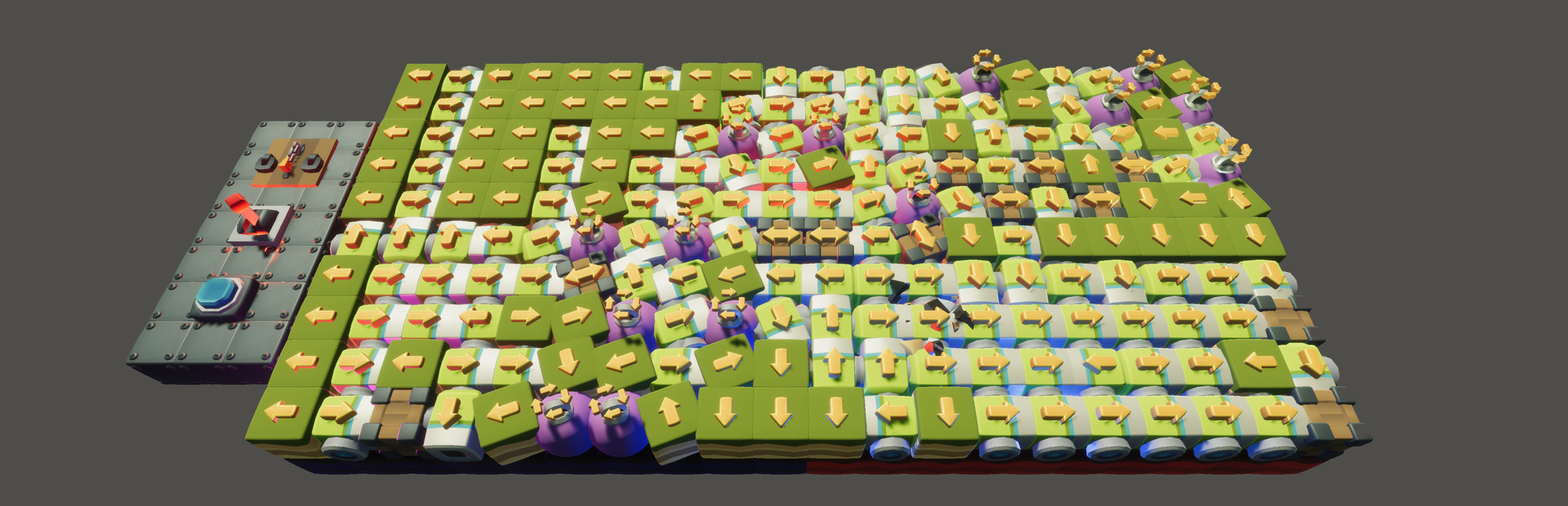 Dance of Cubes
