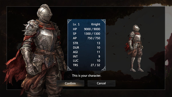 Screenshot z Iris Covenant –Song of the Forgotten Heroes–