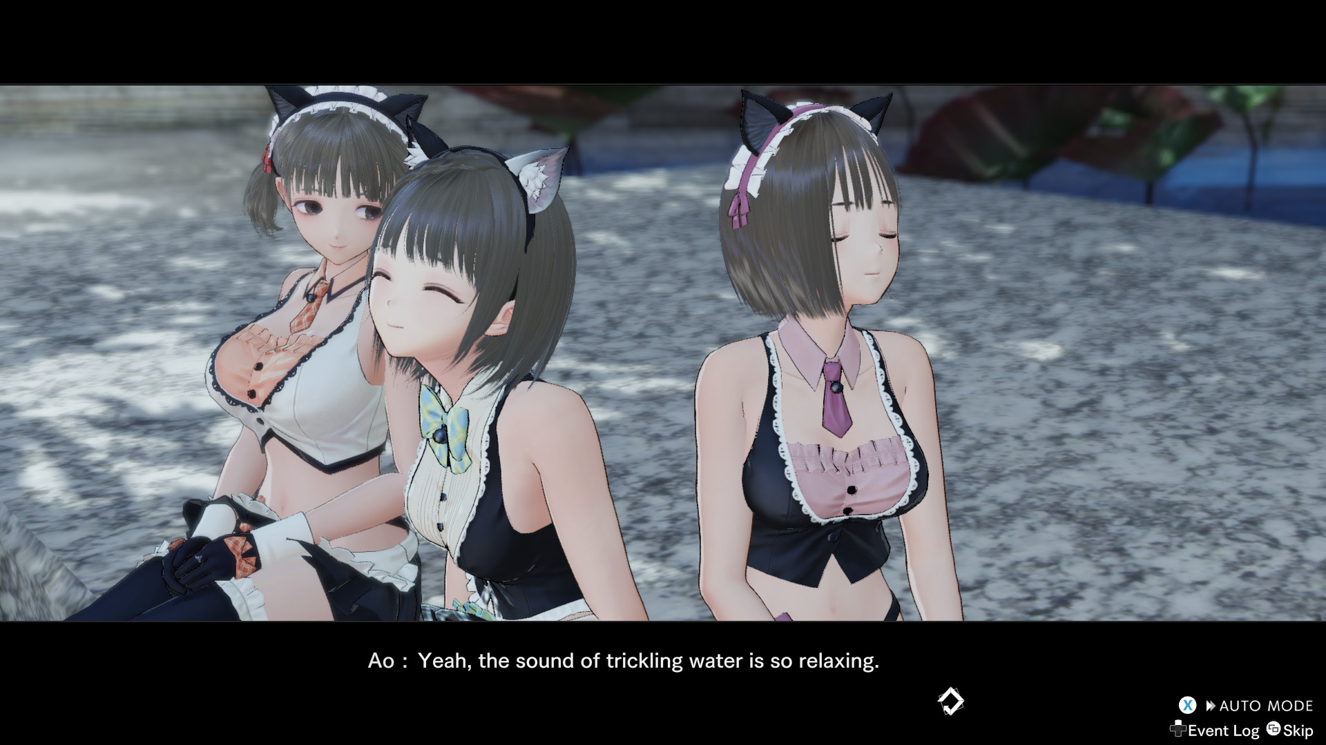 BLUE REFLECTION: Second Light - Costume Set - Hospitable Kitties Featured Screenshot #1