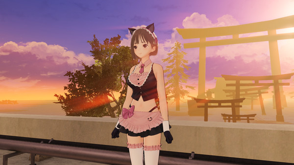 BLUE REFLECTION: Second Light - Ao Costume - Hospitable Kitty