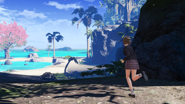 KHAiHOM.com - BLUE REFLECTION: Second Light - Additional Map - Hidden Southern Island