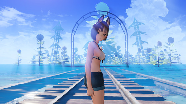 BLUE REFLECTION: Second Light - Ao Costume - Beachside Puppy