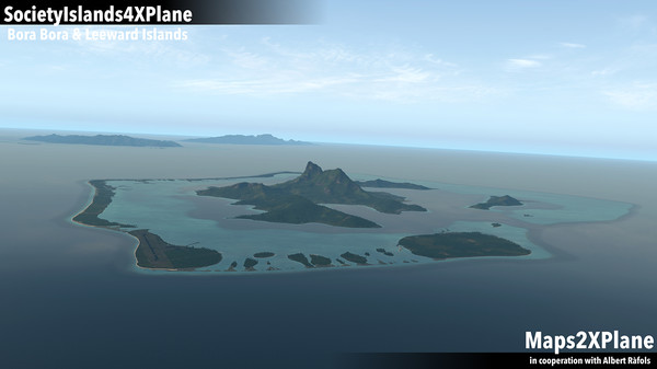 X-Plane 11 - Add-on: Aerosoft - Society Islands XP - Bora Bora & Leeward Islands — скриншот 10