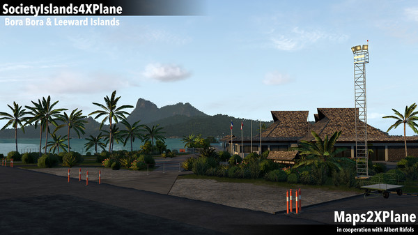 X-Plane 11 - Add-on: Aerosoft - Society Islands XP - Bora Bora & Leeward Islands
