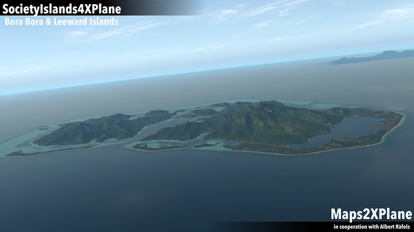 X-Plane 11 - Add-on: Aerosoft - Society Islands XP - Bora Bora & Leeward Islands — скриншот 12
