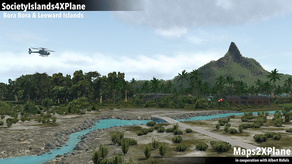 X-Plane 11 - Add-on: Aerosoft - Society Islands XP - Bora Bora & Leeward Islands — скриншот 15