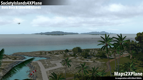 X-Plane 11 - Add-on: Aerosoft - Society Islands XP - Bora Bora & Leeward Islands — скриншот 16
