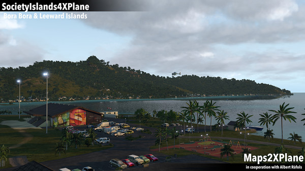 X-Plane 11 - Add-on: Aerosoft - Society Islands XP - Bora Bora & Leeward Islands — скриншот 26