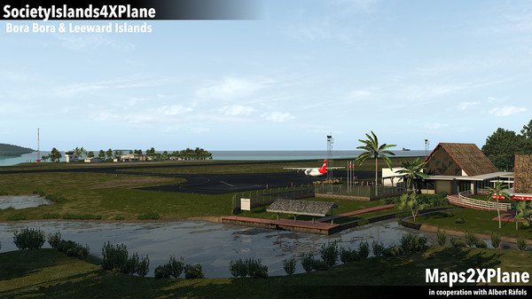 X-Plane 11 - Add-on: Aerosoft - Society Islands XP - Bora Bora & Leeward Islands — скриншот 7