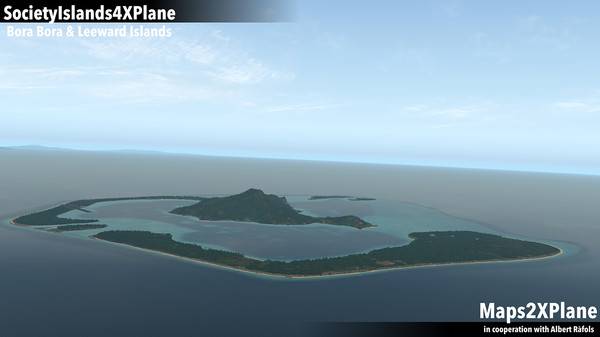 X-Plane 11 - Add-on: Aerosoft - Society Islands XP - Bora Bora & Leeward Islands