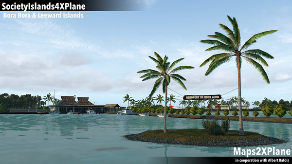 X-Plane 11 - Add-on: Aerosoft - Society Islands XP - Bora Bora & Leeward Islands — скриншот 25