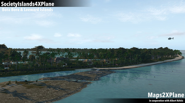 X-Plane 11 - Add-on: Aerosoft - Society Islands XP - Bora Bora & Leeward Islands — скриншот 21