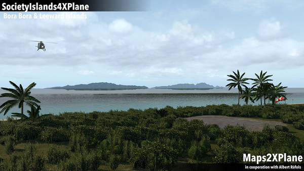 X-Plane 11 - Add-on: Aerosoft - Society Islands XP - Bora Bora & Leeward Islands — скриншот 14