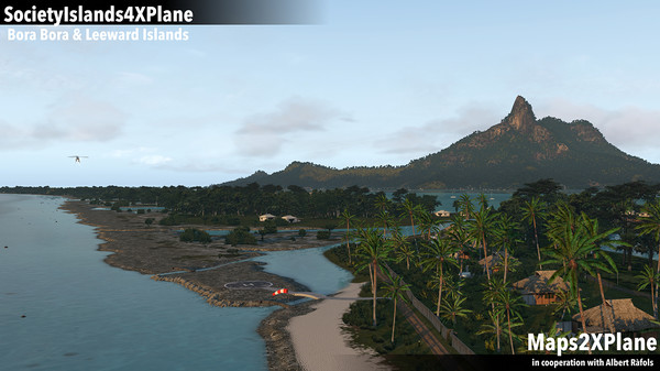 X-Plane 11 - Add-on: Aerosoft - Society Islands XP - Bora Bora & Leeward Islands — скриншот 8