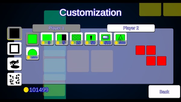 Screenshot z Falling Kwadrats Screenshot z Falling Kwadrats