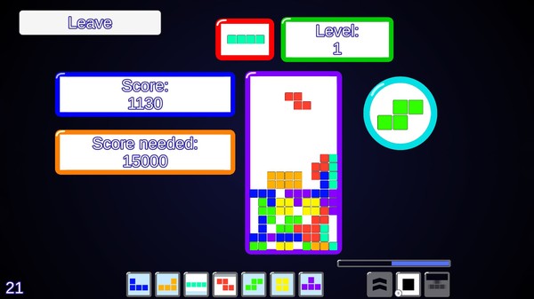 Screenshot z Falling Kwadrats Screenshot z Falling Kwadrats
