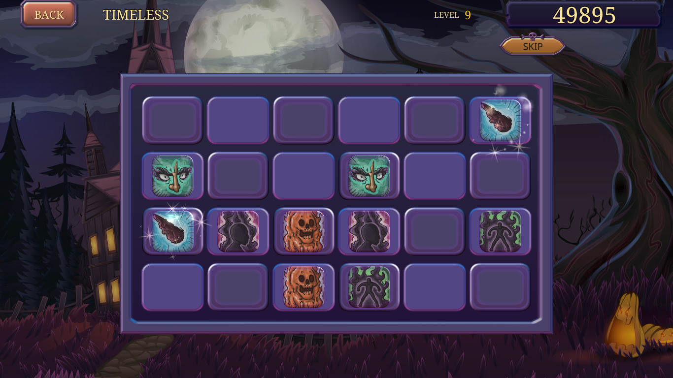 #7. Halloween Trouble 3: Match 3 Puzzle (Steam) 게시자: Ironcode Gaming