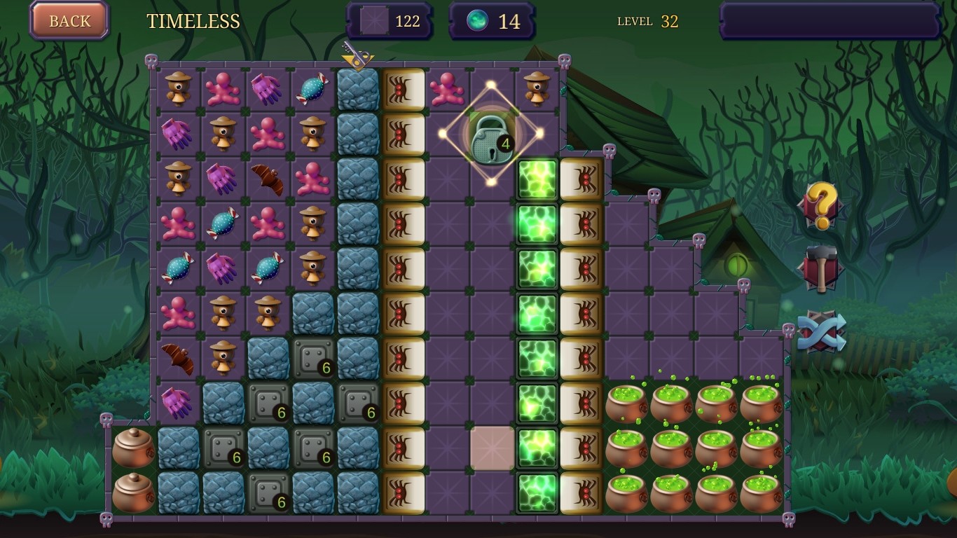 #6. Halloween Trouble 3: Match 3 Puzzle (Steam) 게시자: Ironcode Gaming