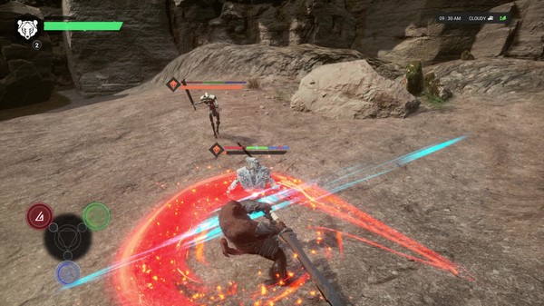 Screenshot z Neeron: The Blade of Nature