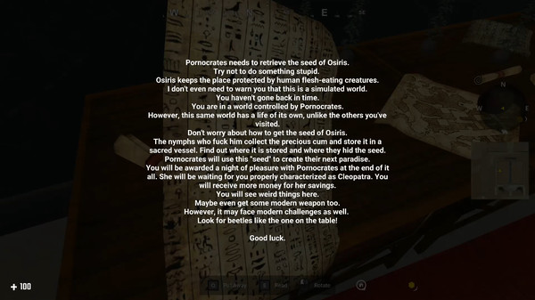 Pornocrates: Osiris's Seed screenshot 6