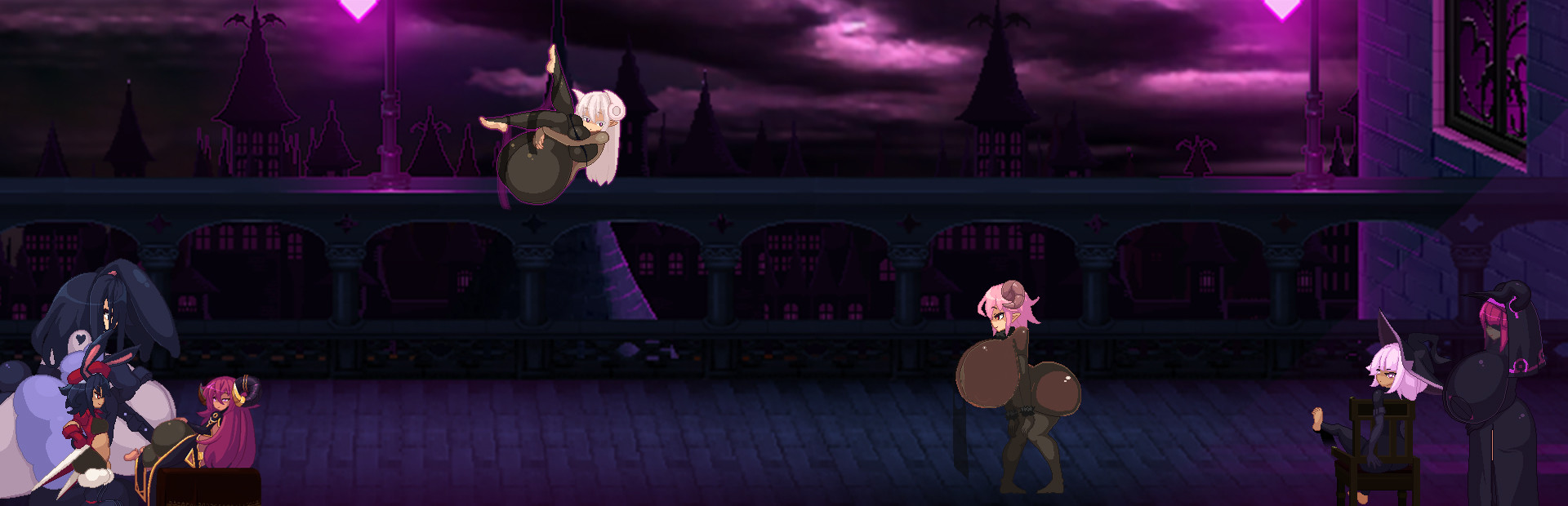 A Lose Hero in the Castle of the Succubi
