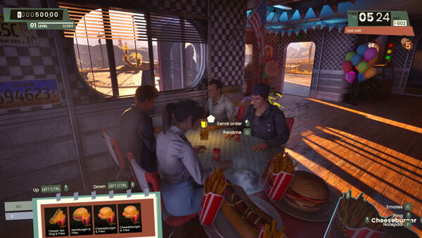 Road Diner Simulator