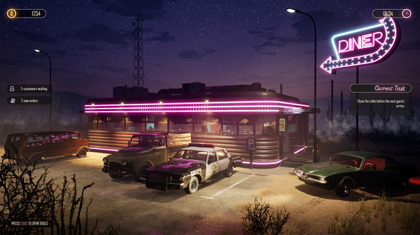 Road Diner Simulator