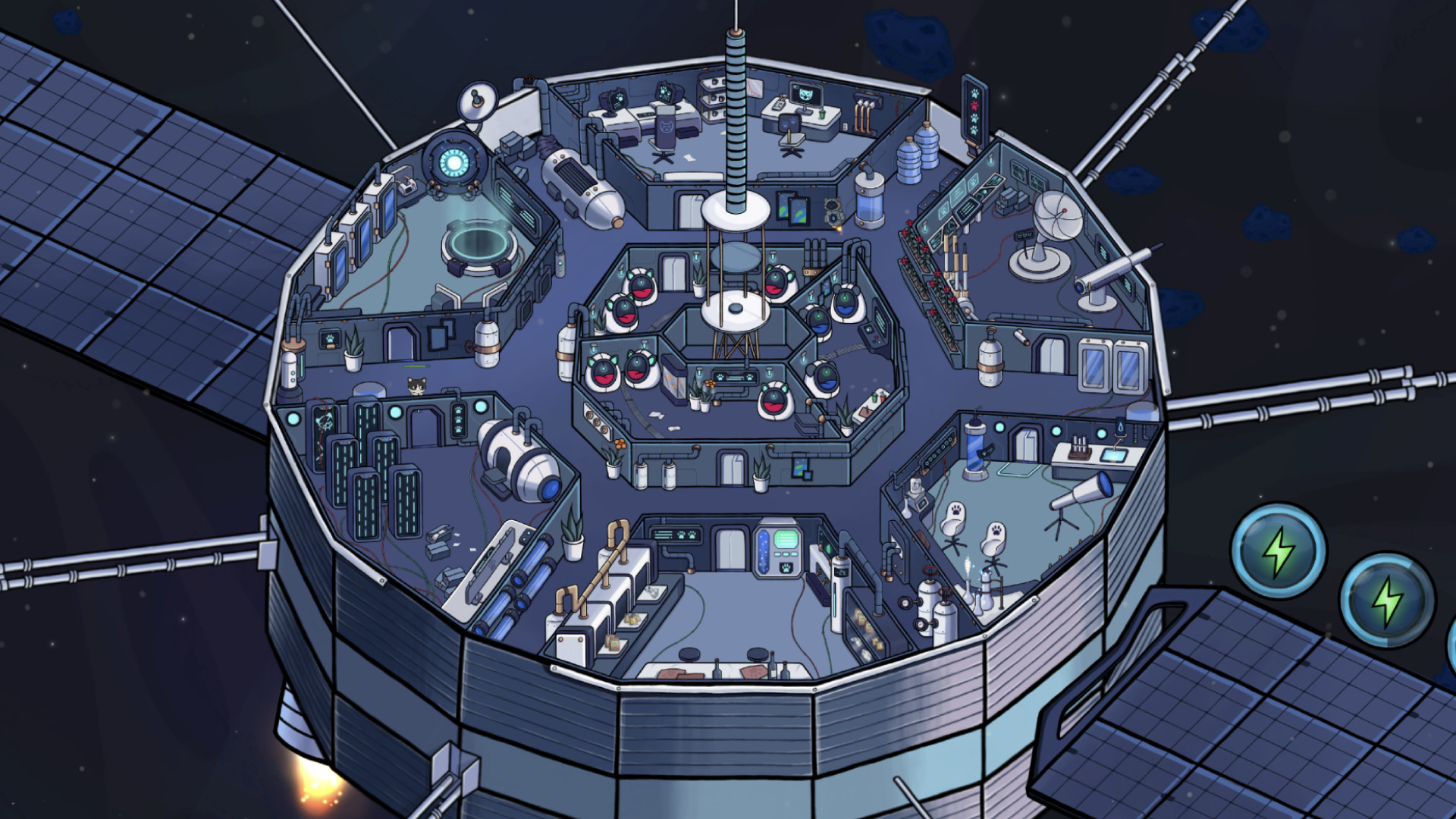 Catellite-609: feline space adventure Featured Screenshot #1