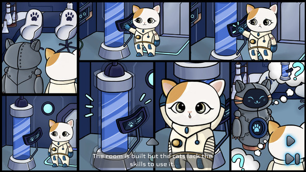 Catellite-609: feline space adventure