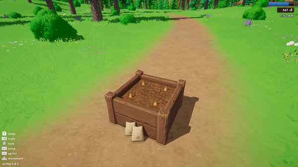 Screenshot z Enchanted Blacksmith