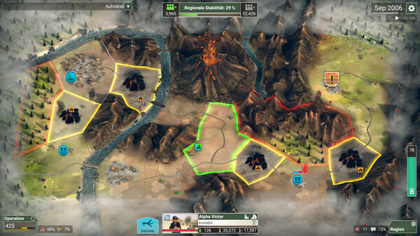 Rebel Inc: Escalation - Dollars & Disasters Screenshot 1